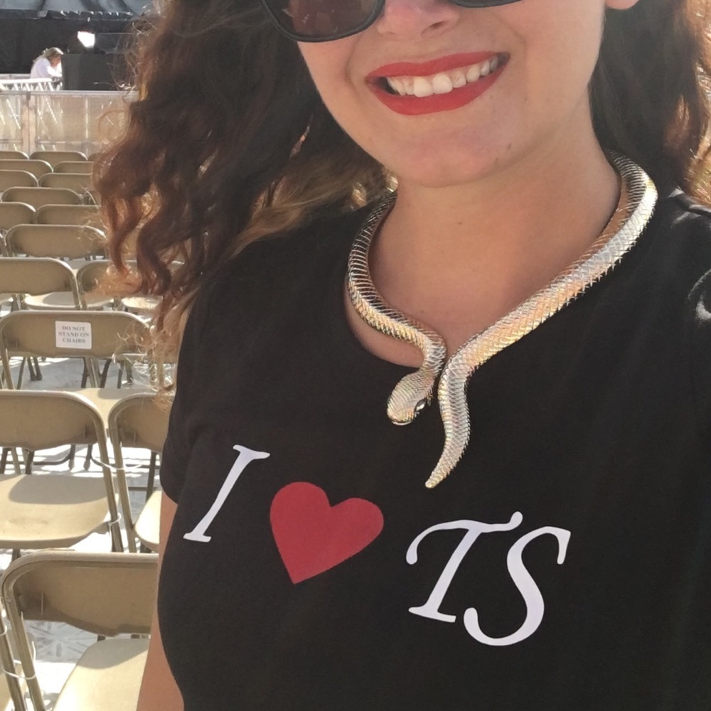 Taylor Swift Inspo GOLD SNAKE Necklace